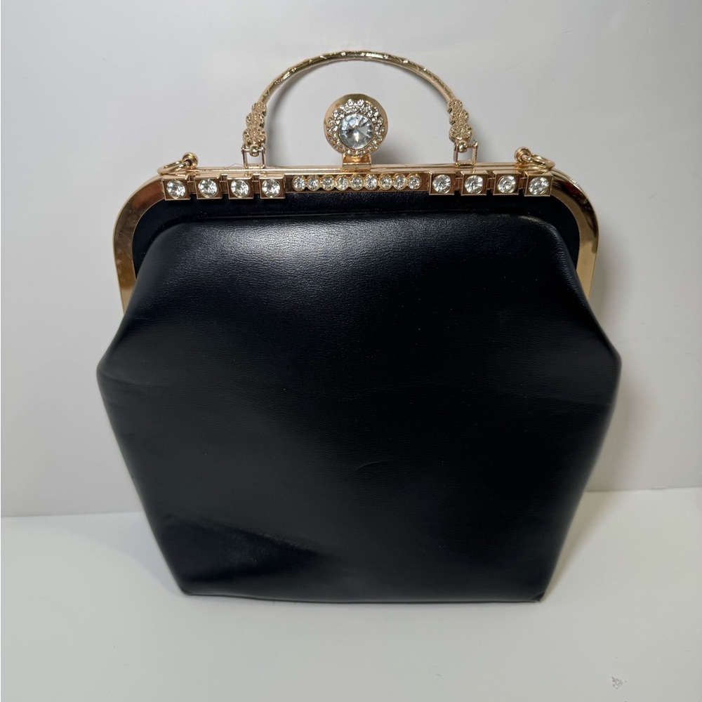 Stunning black purse.